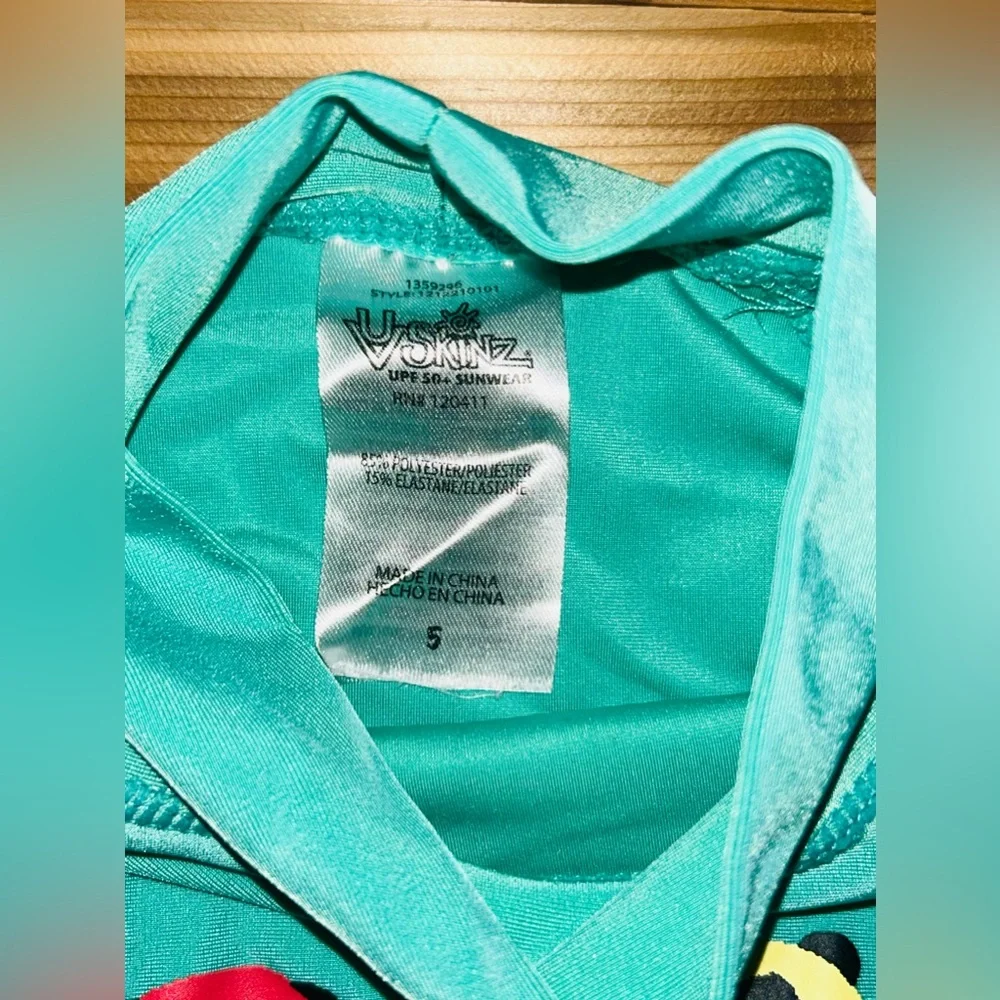 UV SKINZ Toddler Boy Swim Set w/ Hat size 5 & Extra pair of Zero X Sz 5/6 Trunks - Picture 10 of 14